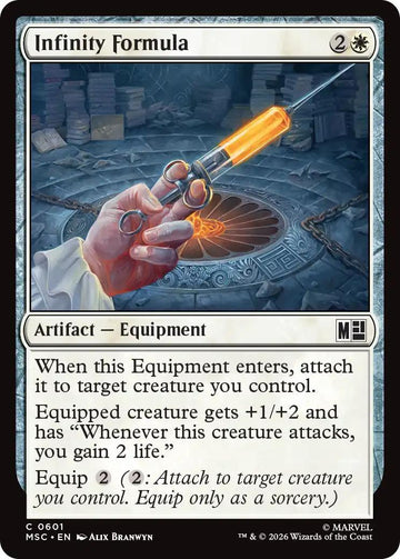 Infinity Formula [601] [Jumpstart] [Marvel Super Heroes: Commander] [Non-Foil]