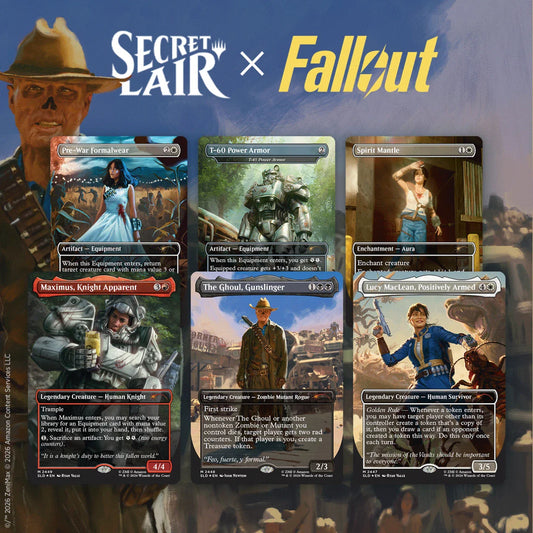 Magic The Gathering: Secret Lair x Fallout®: Beyond Vault 33 (Non-Foil)