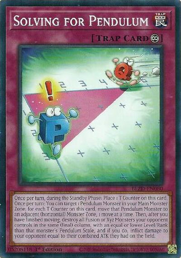 Solving for Pendulum - BLZD-EN080 - Common - 1st Edition