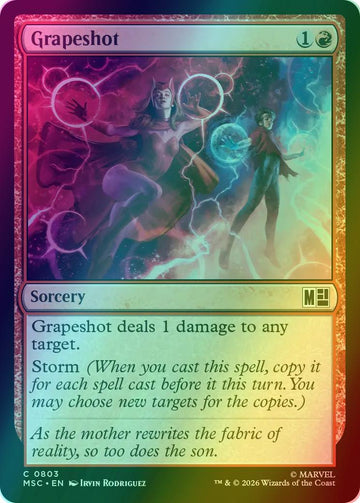 Grapeshot [803] [Jumpstart] [Marvel Super Heroes: Commander] [Foil]