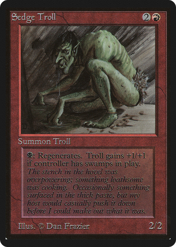 Sedge Troll (LEB-173) - Limited Edition Beta