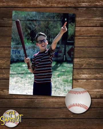 Sandlot "Squints" Autographed Baseball Ticket