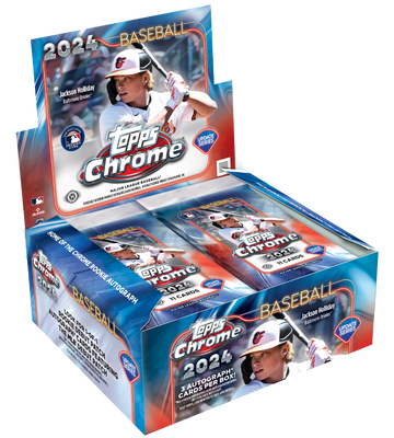 2024 Topps Chrome Update Series Baseball Jumbo Box