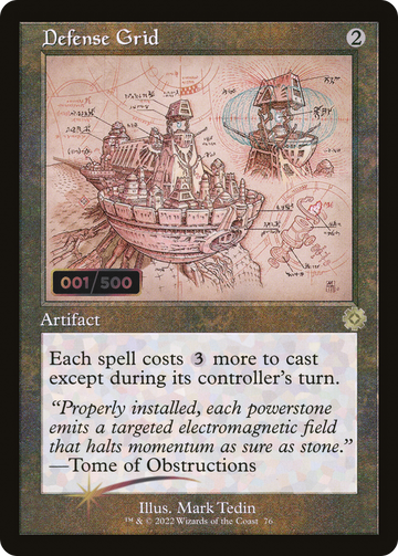 Defense Grid (BRR-76Z) - The Brothers' War Retro Artifacts Foil