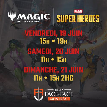 Magic: the Gathering - Marvel Super Heroes Sealed Prerelease - Friday June 19th - 7:00 PM - Montreal [2026]