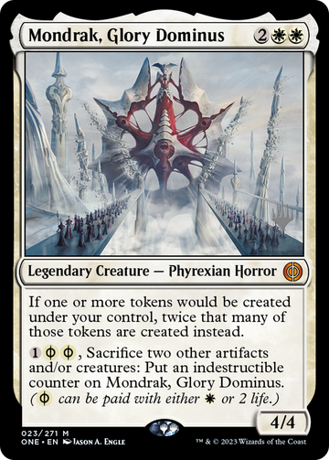 Mondrak, Glory Dominus (PPONE-23P) - Phyrexia: All Will Be One Promos Foil