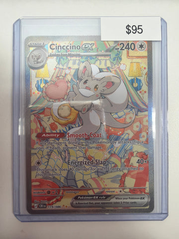 Pokemon Cinccino ex 119/086