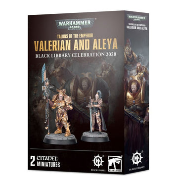 Games Workshop Warhammer 40,000: Talons of the Emperor Valerian and Aleya Black Library Celebration 2020
