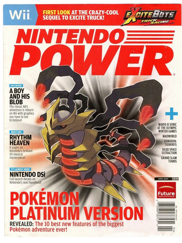 Nintendo Power Magazine # 240 Pokemon Platinum 2009