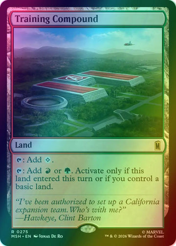 Training Compound [275] [Marvel Super Heroes] [Foil]