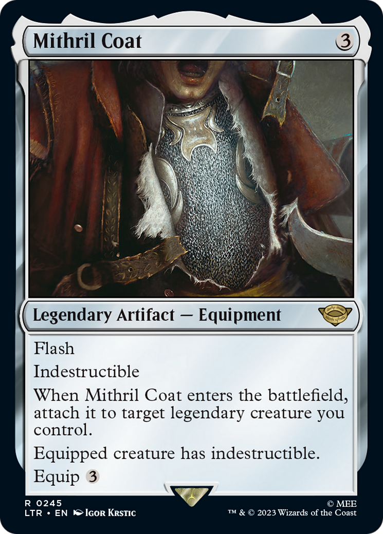 Mithril Coat (LTR-245) - The Lord of the Rings: Tales of Middle-earth Foil