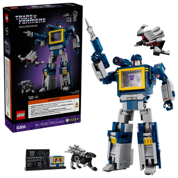 LEGO Icons - Transformers: Soundwave - #10358 (Includes Lego Sound Brick)
