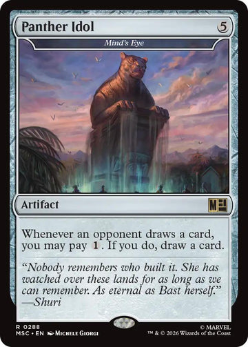 Panther Idol - Mind's Eye [288] [Marvel Super Heroes: Commander] [Non-Foil]