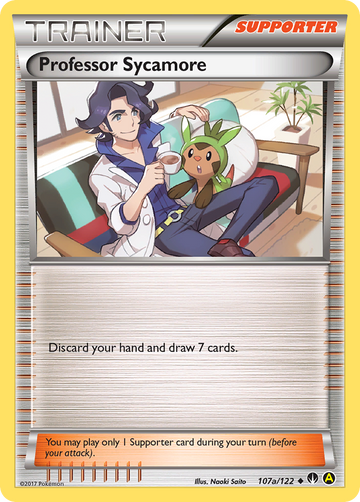 Professor Sycamore 107a 122 Breakpoint Holofoil