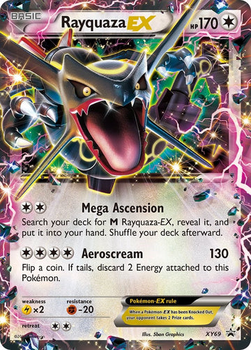Rayquaza EX (Shiny) [PR] - Near Mint