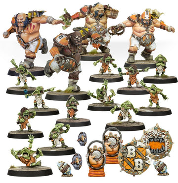Ogre Blood Bowl Team - Fire Mountain Gut Busters