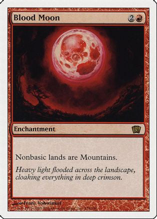 Blood Moon (8ED-178) - 8th Edition Foil