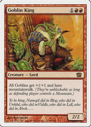 Goblin King (8ED-190) - 8th Edition Foil