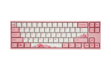 Ducky x Varmilo MIYA Pro Sakura R2 65% Bluetooth Dye Sub PBT Mechanical Keyboard