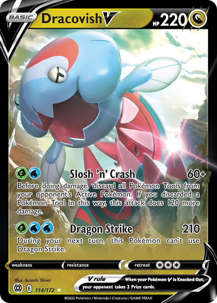 Dracovish V 114 172 Brilliant Stars Holofoil