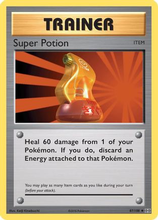 Super Potion (87/108) - XY  Evolutions