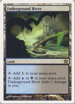 Underground River (9ED-326) - 9th Edition Foil