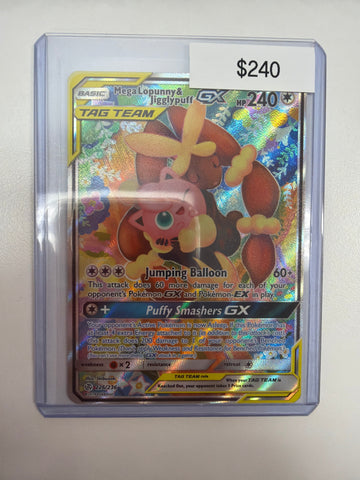 Pokemon Mega Loppunny & Jigglypuff GX 226/236
