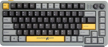 Shurikey Saizo 001 75% Bluetooth 5.0 White LED Double Shot ABS EC Mechanical Keyboard