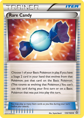 Rare Candy 135 160 Primal Clash