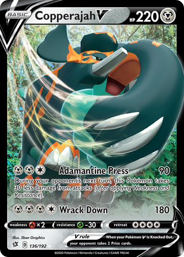 Copperajah V 136 192 Rebel Clash Holofoil