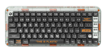 MelGeek Mojo84 Plastic Advance Hotswap Bluetooth + Wireless 2.4 GHz RGB Mechanical Keyboard