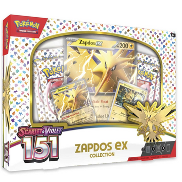 Pokemon - Scarlet & Violet - 151 - Zapdos Ex Collection
