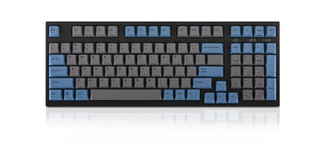 Leopold FC980MBT Grey/Blue Bluetooth PD Double Shot PBT Mechanical Keyboard