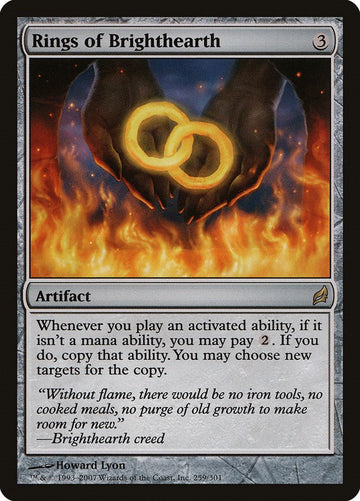 Rings of Brighthearth [LRW] - Lightly Played