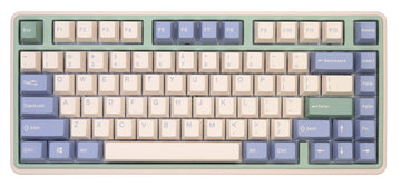 Varmilo Minilo VXH81 Eucalyptus 75% White LED Keyboard