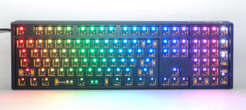 Ducky One 3 Black Barebones Hotswap RGB Mechanical Keyboard
