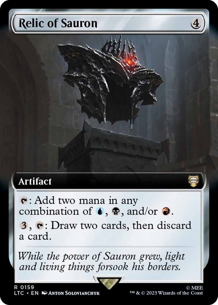 Relic of Sauron - Tales of Middle-earth Commander: (Extended Art)