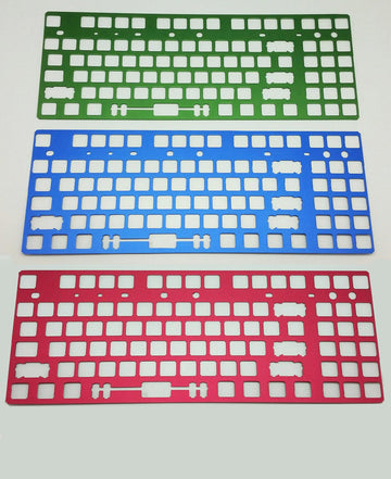 MK Phantom TKL CNC Anodized Aluminum ANSI 125 Plate