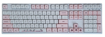 KBParadise Shorthair Cat 133 Key XDA Profile Dye Sub PBT Keycap Set