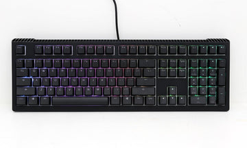 Ducky 108 Key PBT Black Double Shot Backlit Keycap Set