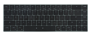 Mistel Air One 65% RGB Ultra Low Profile Mechanical Keyboard