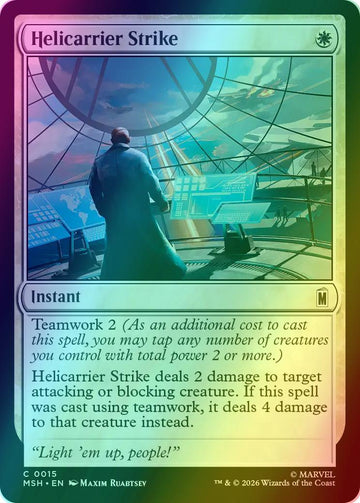 Helicarrier Strike [15] [Marvel Super Heroes] [Foil]