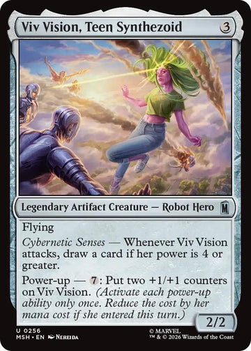 Viv Vision, Teen Synthezoid [256] [Marvel Super Heroes] [Non-Foil]