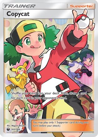 Copycat (Full Art) (163/168) - SM  Celestial Storm Holofoil