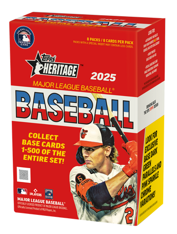 2025 Topps Heritage Baseball Blaster Box