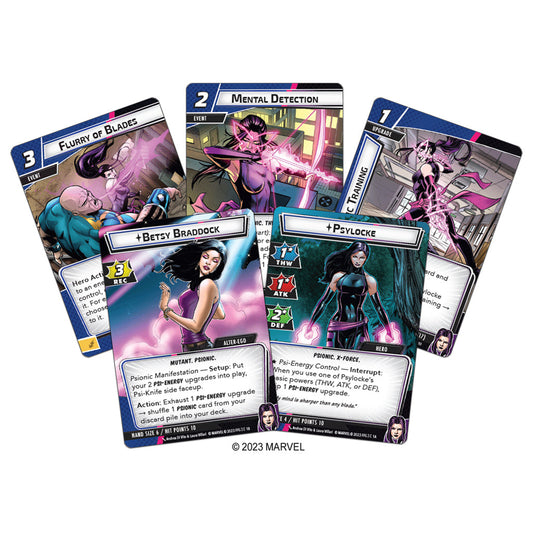 Marvel Champions : The Card Game - Psylocke Hero Pack