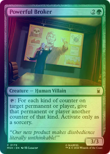 Powerful Broker [179] [Marvel Super Heroes] [Foil]