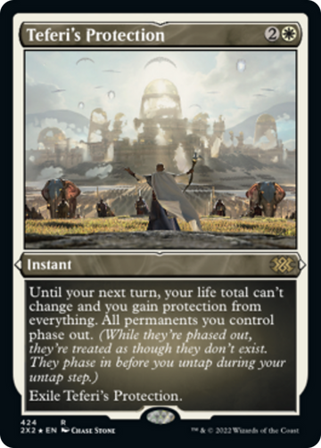 Teferi's Protection (2X2-424) - Double Masters 2022 Etched Foil