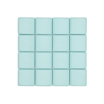 Tai-Hao Baby Blue THT Blank 18 Key ABS Low Profile Keycap Set