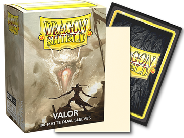 Dragon Shield Standard Matte Dual Card Sleeves Valor 100ct